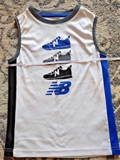 NWOT - NEW BALANCE - Kids Sleeveless Athletic Shirt Jersey Size Small 7