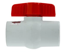 1-1/2 inch PVC In-Ground Swimming Pool Ball Valve - Female Slip