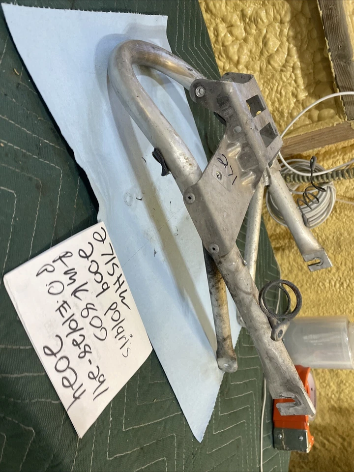 2009 Polaris Rmk 800 Front Bumper Grab Bar Oem 271 - Image 4 of 4