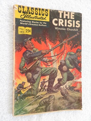Classics Illustrated EN 1965 No. 145 (25ct) The Crisis by Winston Churchill