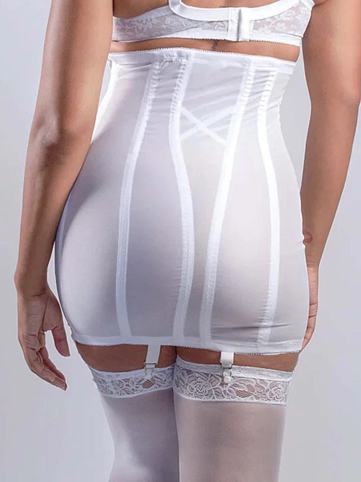 Plus Size 2X-8X Extra Firm Girdle Black or White Womens Shapewear  - Image 3 of 4