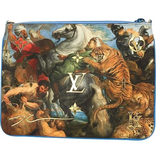 Louis Vuitton Pochette Plastic Loven Tiger Monogram Celty Pouch