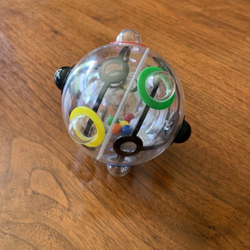 Rubix 360 Sphere Ball Solver Puzzle Kids Games Toys Retro eBay