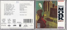 Thelonious Monk Quartet -Misterioso- CD Original Jazz Classics near mint