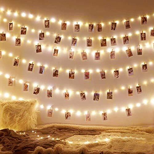 66Ft 200 LED Fairy Lights Plug in, Waterproof 1 Pack(200LED) 200l-warm White - Picture 2 of 7