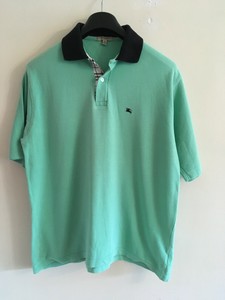 green burberry polo