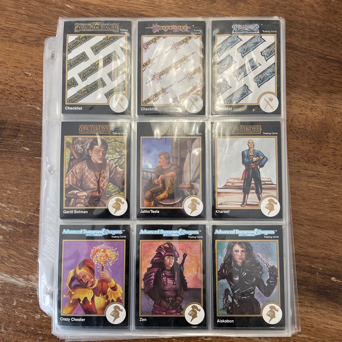 TSR Dungeons & Dragons Individual Cards for sale - eBay