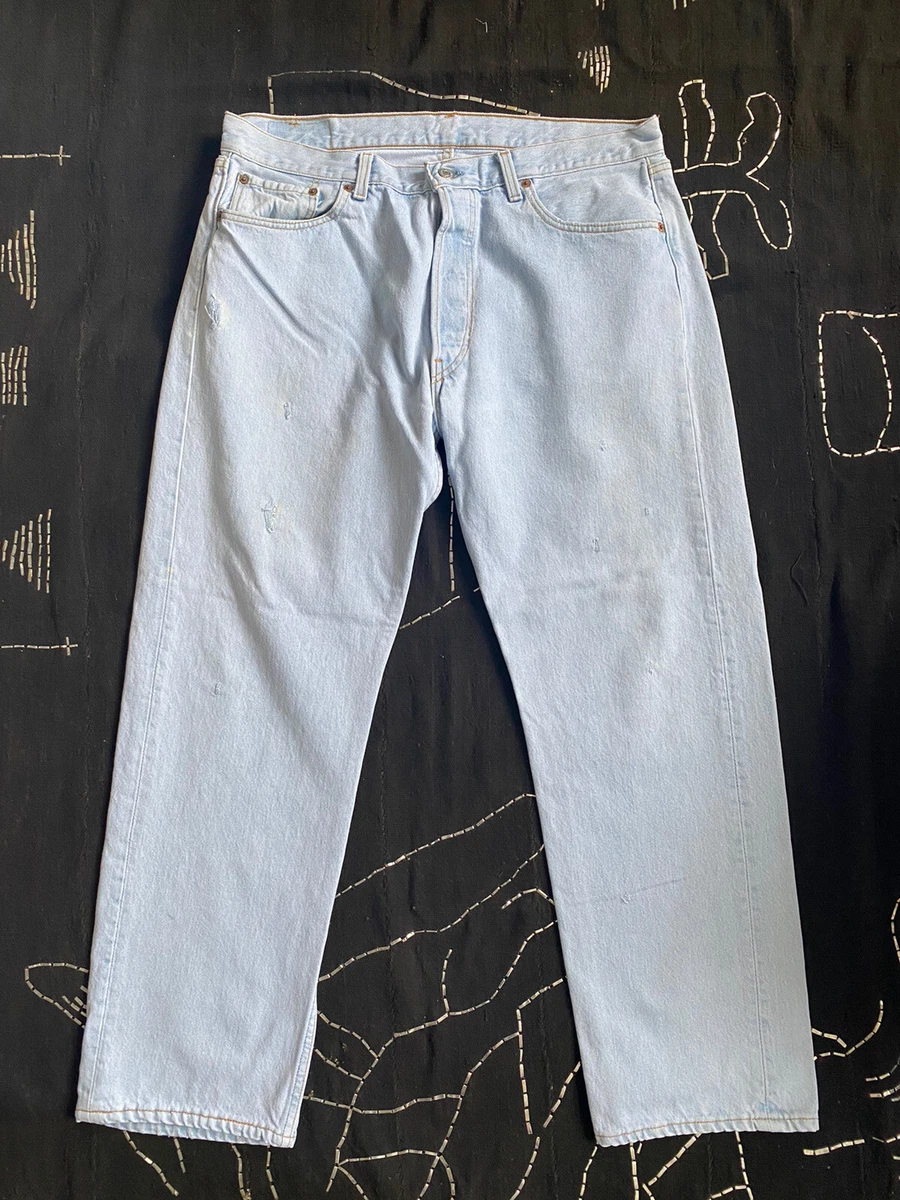 Levis 501 measurements sale