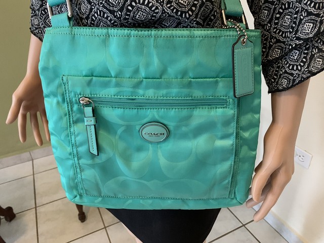 coach nylon crossbody bag