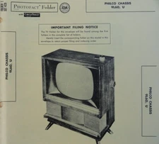 Original Sams Photofact Manual PHILCO 9L60, 9U60 (429)