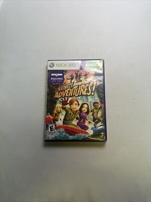 Kinect Adventures - Xbox 360 - Game Disc w/ Box & Manual