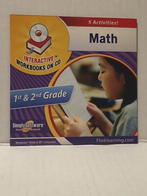 Math New Sealed interactive workbooks on CD Simply Software 1997-2007