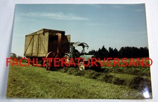 1 Foto MAN Dieselschlepper Traktor Speiser H&auml;cksler ca 1960 Original Foto