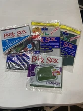 Original Book Sox - Lot of 5 - Stretchable Fabric Book Covers Jumbo & Normal