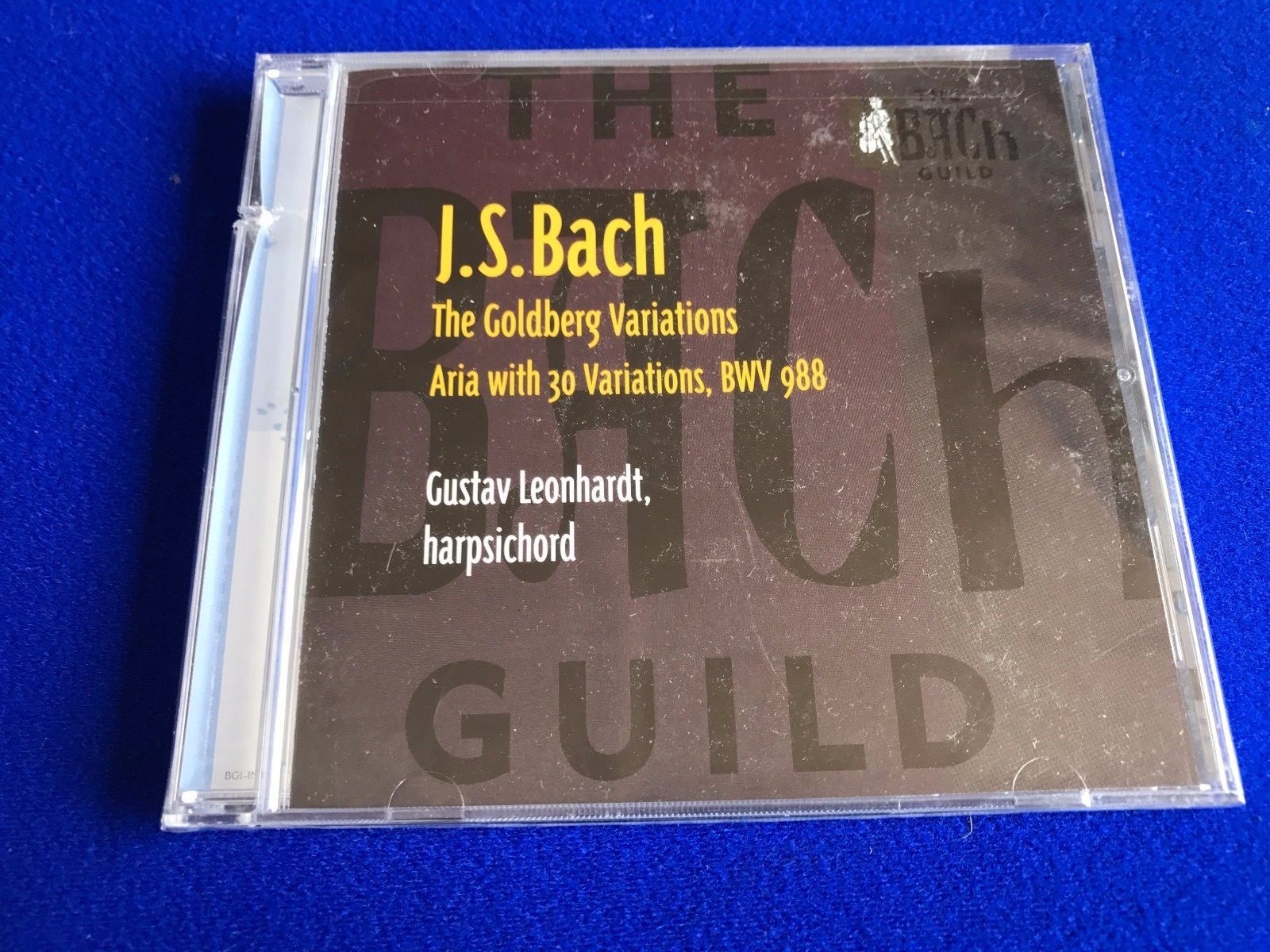NEW SEALED J.S. Bach: The Goldberg Variations [Vanguard] (2004) Aria BWV 988 CD