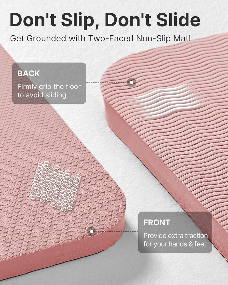 Extra Thick 1/2-Inch TPE Non-Slip Yoga Mat for Professional Exercise Extra Thick 1/2-Inch TPE Non-Slip Yoga Mat for Professional Exercise