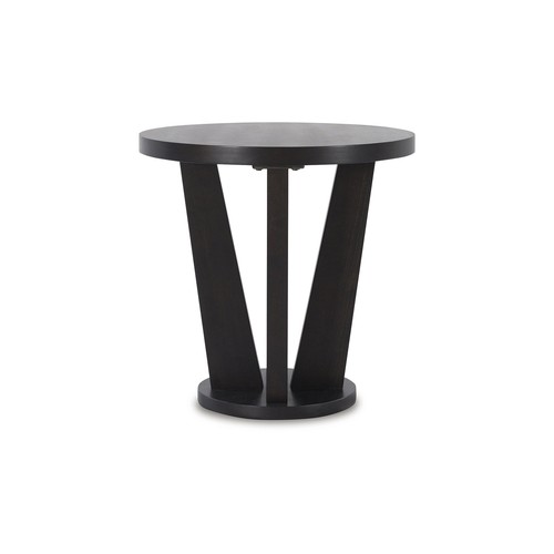 Signature Design by Ashley Contemporary Chasinfield End Table, Dark Brown - Picture 2 of 6