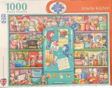 Schmidt 1000 pc Kitschy Kitchen by Aimee Stewart 2024 Jigsaw Puzzle HTF