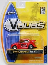 Jada Toys '59 Volkswagen Beetle VDubs Wave 3 - 12062-030 NRFP 2007 Red 1:64