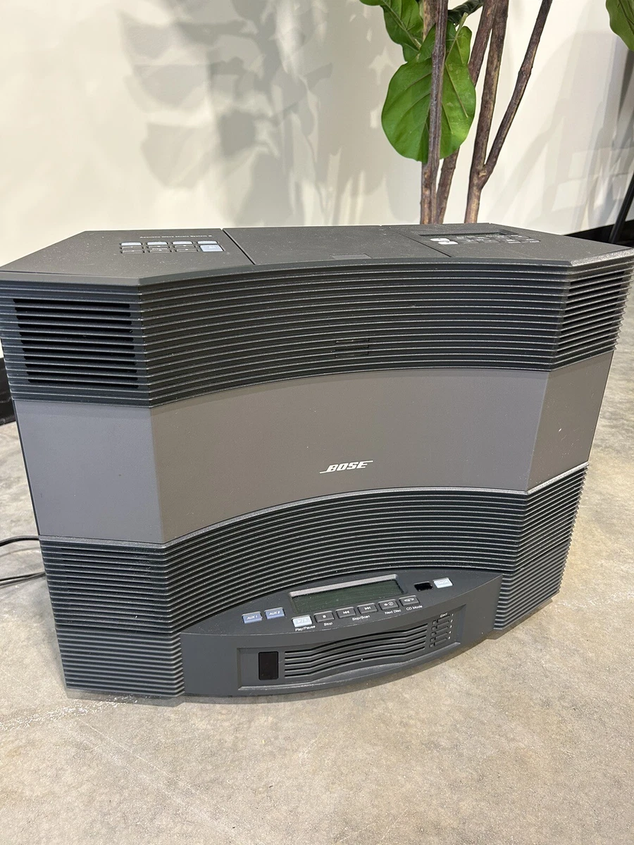 Bose Acoustic Wave Music System II W/ 5 Multi-Disc Changer, (READ)