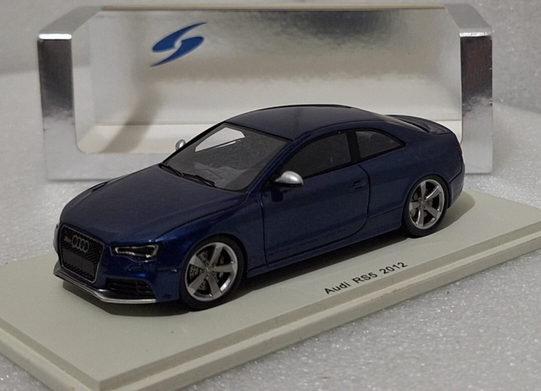 Audi RS5 (B8) 2012 Blue 1:43 Spark S2135 Resin Model Car | eBay