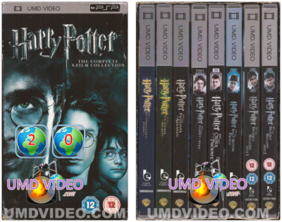 PSP UMD VIDEO  14本セット ハリー・ポッター マトリックス等 PSP UMD Movies - Harry Potter - Years 1-7 (8 Disc Box Set) [Read