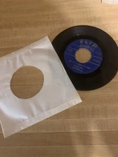 Vinyl 45 doo wop 1958 THE SIX TEENS “Arrow of Love” Flip 45-322 rare vg