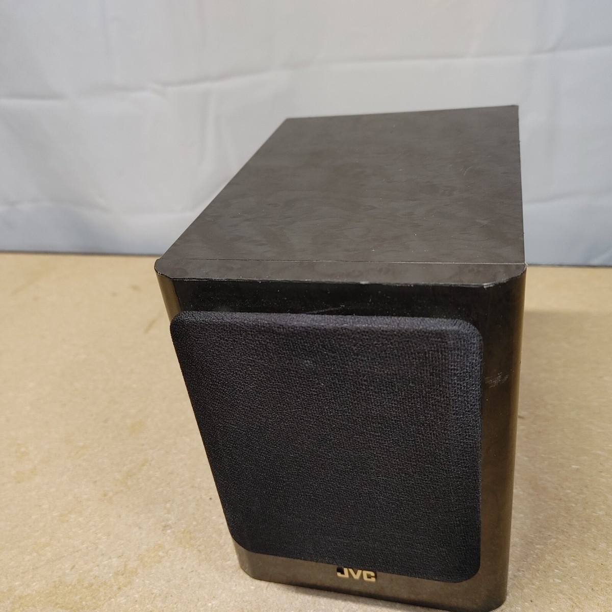 Pair of JVC Sp-ux1000gr High-end Micro System Speakers Marble Gray