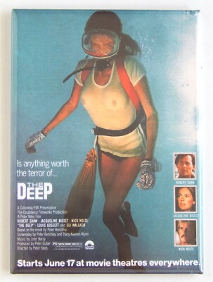 The Deep FRIDGE MAGNET ''style A'' movie poster