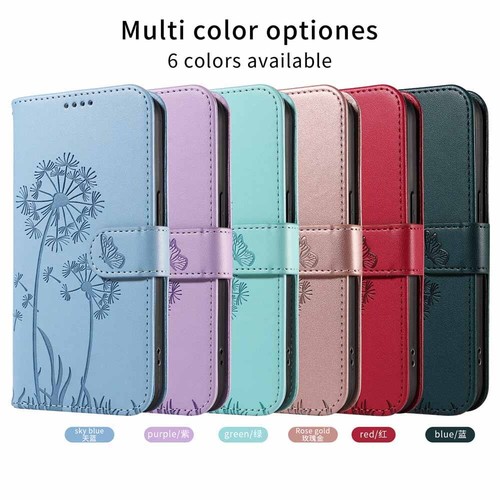 For Google Pixel 9 Pro XL 9A 8A 7A 7 8 Pro Wallet Card Holder Leather Case Cover - Picture 2 of 50
