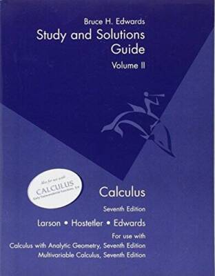 Calculus - Study and Solutions Guide Volume II to accompany Calculus w/ A - GOOD