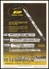 1965 Zip Mark Corp. Jersey City New Jersey Golden Point Markers Vintage Print Ad