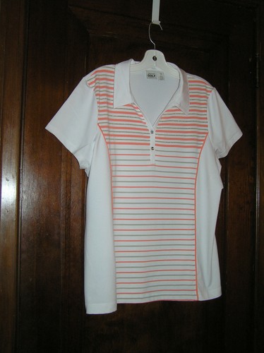 CHICO'S ZENERGY GOLF SHORT SLEEVE 