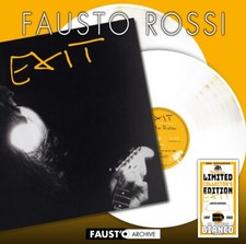 FAUSTO ROSSI - EXIT - 2 LP NUOVO SIGILLATO BIANCO NUMERATO 200 COPIE