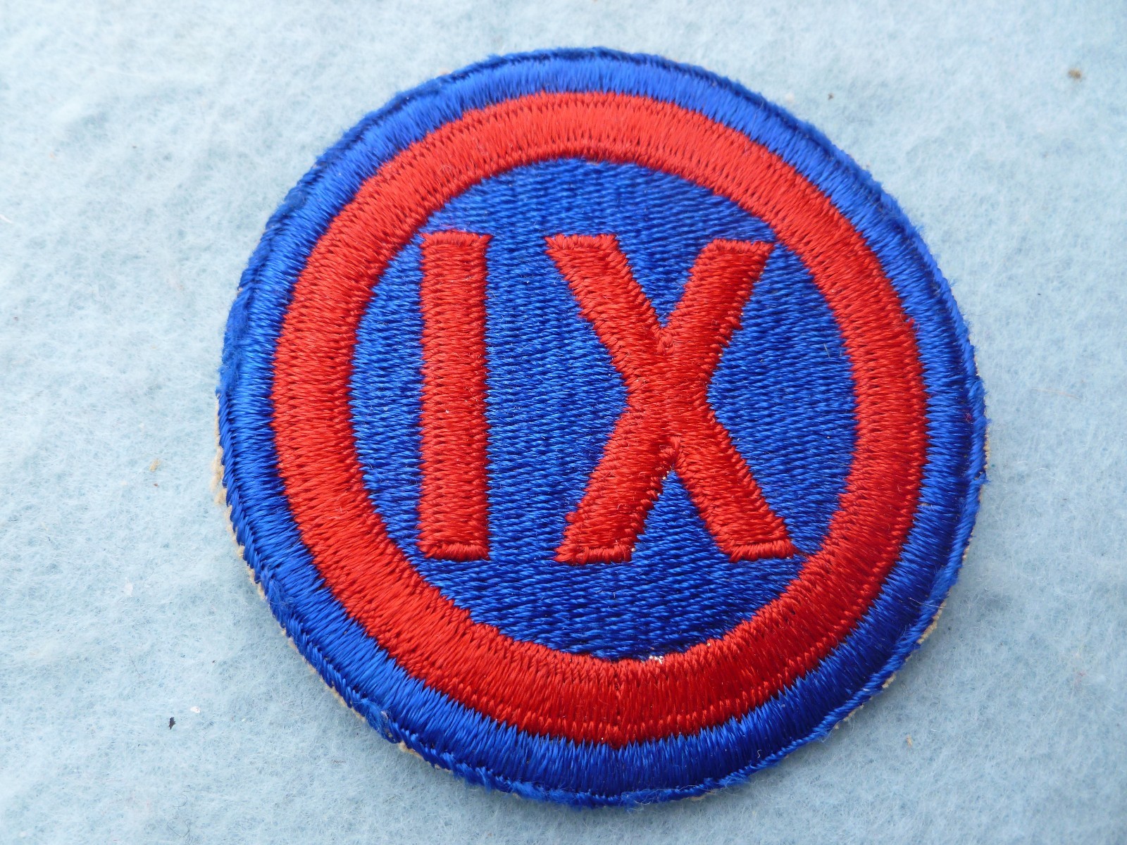 WWII US Army Patch 9th Corps Embroidered Pacific Theater IX WW2 | eBay