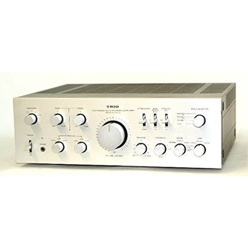 Kenwood KA-8300 Stereo Amplifier Silver Rare Vintage Kenwood KA-8300 Stereo Amplifier Silver Rare Vintage