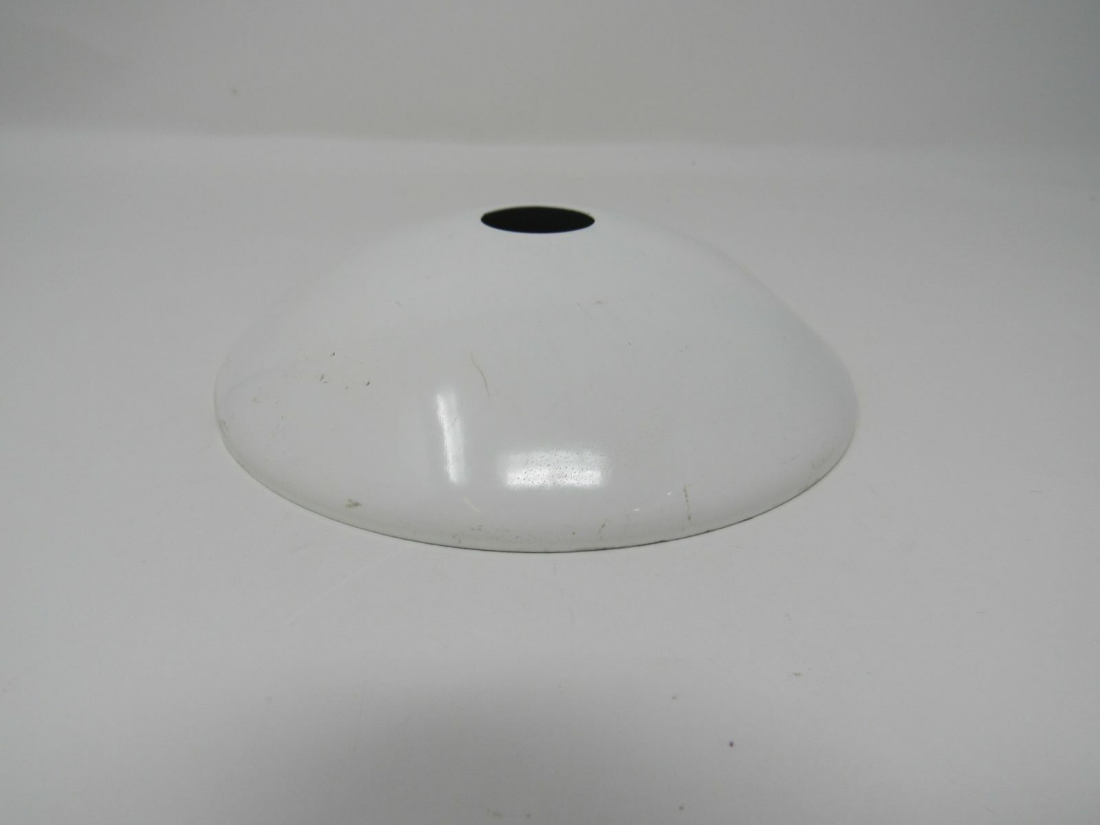 Commercial Light Fixture Canopy Cover 5-1/2-in Round Off White/Silver