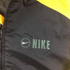 Vintage 90s Nike Air Windbreaker Jacket 1/2 Zip Pullover Mini Swoosh Youth
