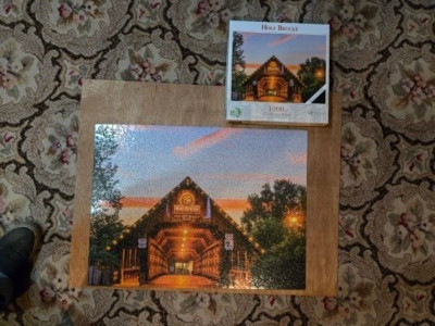 1000 Piece Puzzle : Holz Brucke