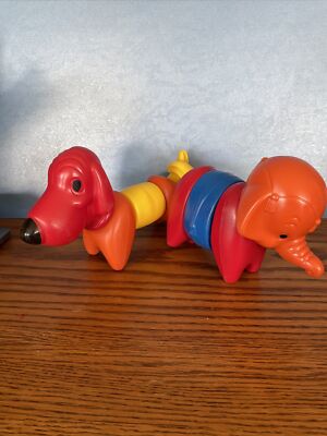 Tupperware Tupper Toys Vintage Zoo It Yourself Animal Elephant and dog 1966