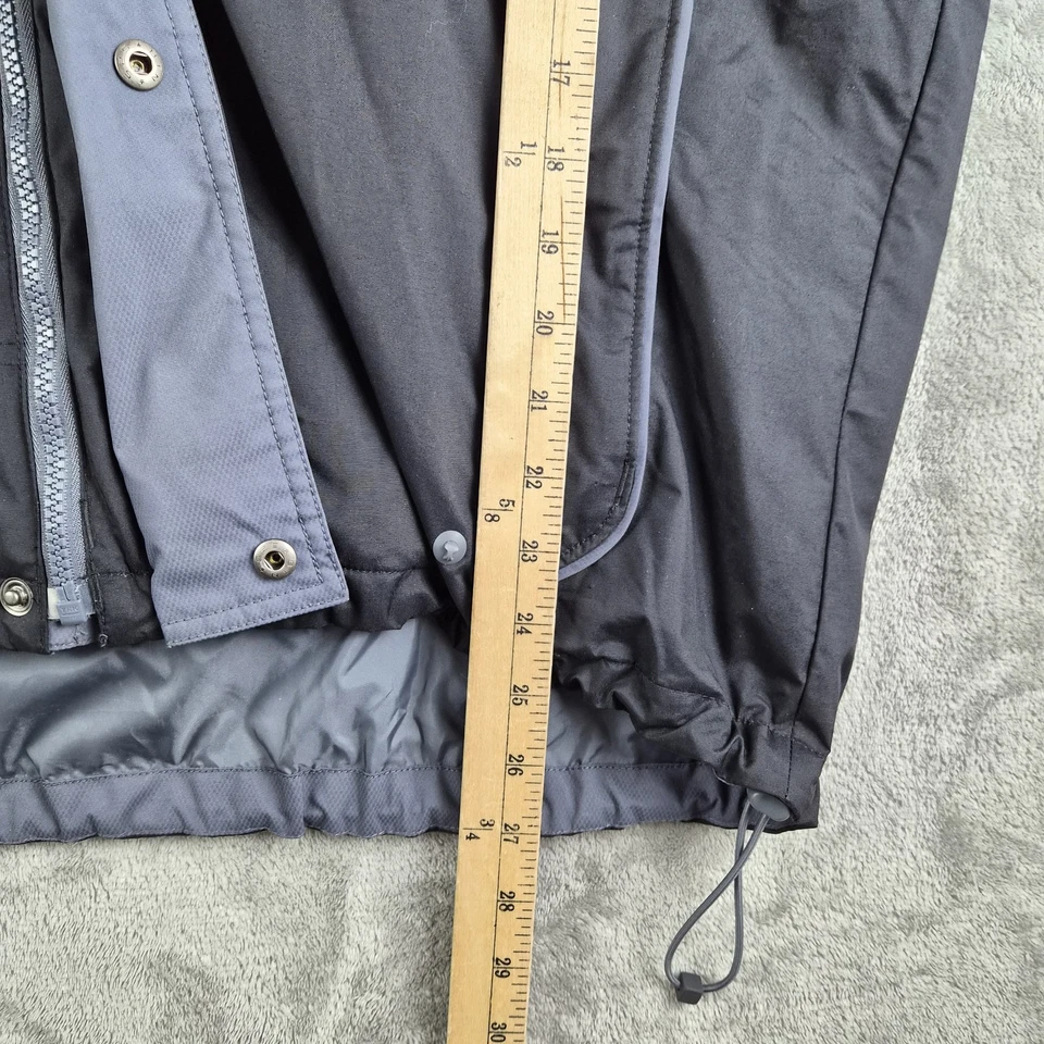 Abrigo Columbia Grande Negro Gris Core Vertex Bugaboo Interchange Chaqueta 3 en 1 Foto 4 de 4