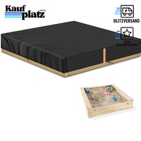 Sandkastenabdeckung Wetterfest 200X200Cm Uv-BestäNdig 420D Oxford Gewebe Garten
