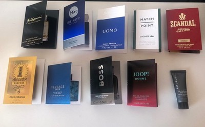 9 Luxus Parfüm  Proben für Herren & 1x Rituals 24 Std. Gesichtscreme. NEU