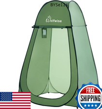 Wolfwise Pop Up Changing Tent Beach Camping Portable Shower Outdoor Privacy Room