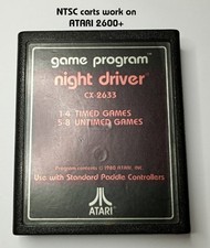 Night Driver Atari 2600/7800/2600+ CX2633 Car...