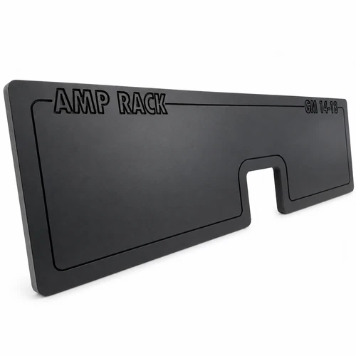 07-18 GM Truck Silverado Sierra Custom Made Amplifier Rack