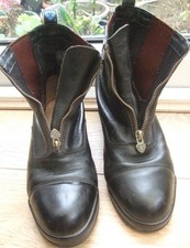 Ariat Heritage ~Black Paddock  /Jodhpur Boots~ Size 4.5 /5~VGC