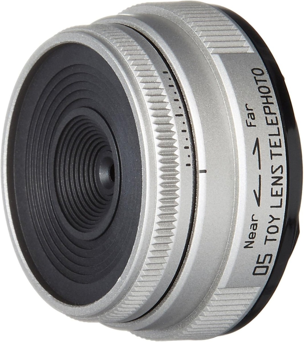 PENTAX Q Mount Lens 05 Toy Lens Telephoto Silver F8 18mm ( 94mm