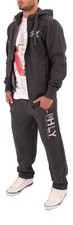 HLY Mens Tracksuit Heavy Loose Fit Charcoal Grey Size S LAST PIECE Cotton Blend