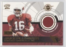 2001 Pacific Game-Used Gear /99 Jake Plummer #2
